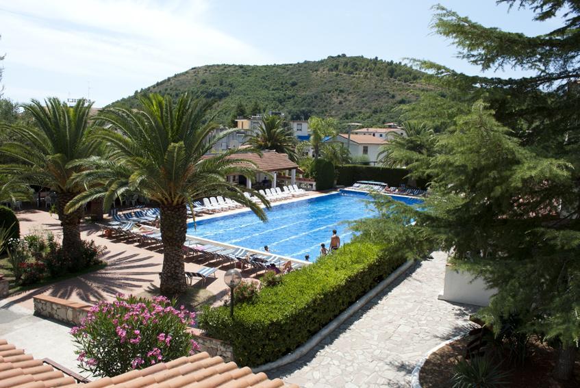 Hotel Seven Residence Palinuro Esterno foto