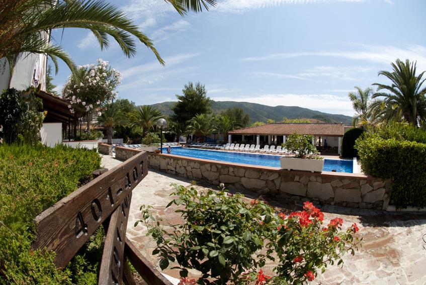 Hotel Seven Residence Palinuro Esterno foto